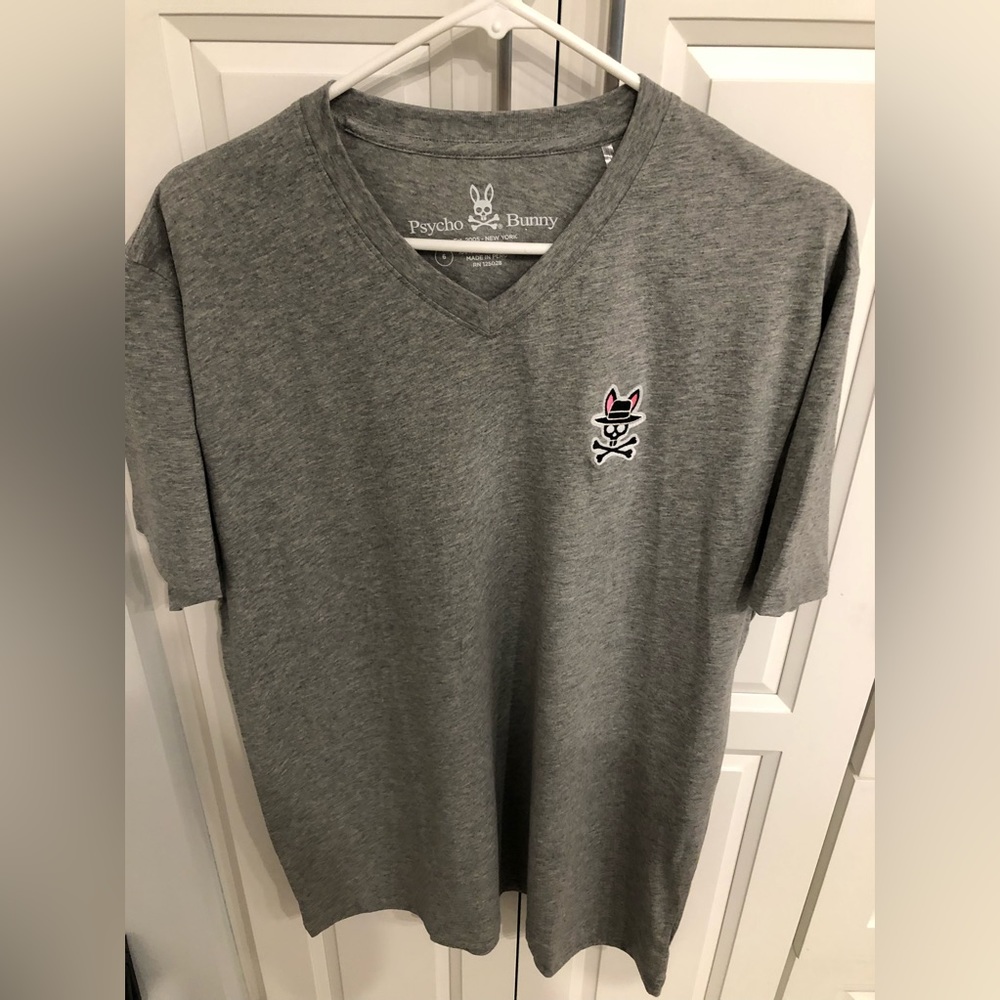 Psycho Bunny V Neck size 6 or L New